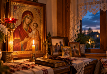 Rugăciune pentru casă și familie în seara Acoperământului Maicii Domnului