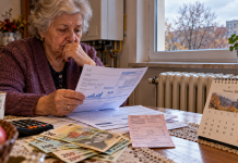 Ajutor pentru încălzire de la 1 noiembrie 2026. Cine poate primi bani pentru gaze, lemne sau curent și ce trebuie să facă până pe 20 noiembrie Pensionară într-o locuință din România, lângă calorifer, cu facturi la gaze și bani pe masă, pentru articolul despre ajutorul de încălzire din noiembrie 2026.