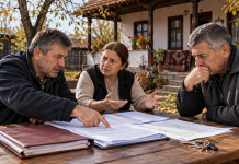 Casa părintească, motiv de ceartă între frați. Cine are dreptul la moștenire și ce se întâmplă când unul dintre copii a avut grijă de părinți Trei frați adulți discută în contradictoriu despre moștenirea casei părintești, având pe masă acte de proprietate și documente de succesiune.