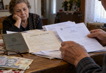 Nu ai 15 ani de vechime pentru pensie? Nu rămâi fără soluții! Ce bani poți primi de la stat și cum îți completezi anii lipsă Carnet de muncă, documente de pensie și bancnote românești pe o masă, ilustrând situația persoanelor care nu au 15 ani de cotizare.