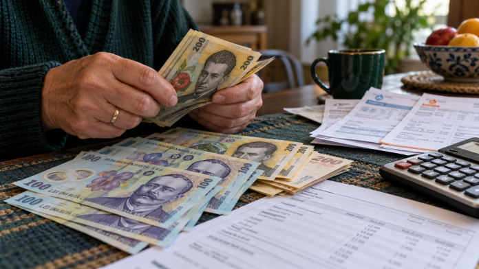 salariu-minim-2027-5000-lei.jpg Bancnote românești de 100 și 200 de lei, alături de un fluturaș de salariu, ilustrând propunerea de majorare a salariului minim la 5.000 de lei în 2027.